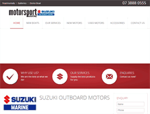 Tablet Screenshot of motorsportmarine.com.au